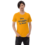 The struggle is real (shadow print )Short-Sleeve Unisex T-Shirt