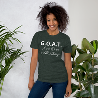 G.O.A.T. (God over all things) Short-Sleeve Unisex T-Shirt